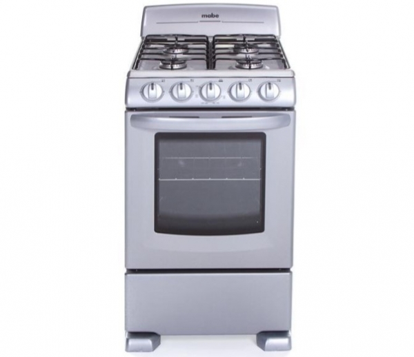 EM5030BAIS0 estufa de piso silver gris plata economica monterrey mabe acero inoxidable gas lp natural horno 50 cm 20