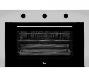 HSF 924 G horno de gas teka maestro acero inoxidable cristal negro monterrey equipo para cocina electrodomesticos gas lp natural 90 cm