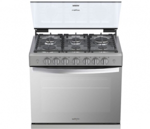 WER300D Estufa de empotre 80 cm linea blanca a domicilio monterrey horno parrilla whirlpool acero gas lp natural 1