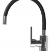 llave negra de cocina fidic flexible goma silicona cromada laton envio gratis retractil f9927 monomando