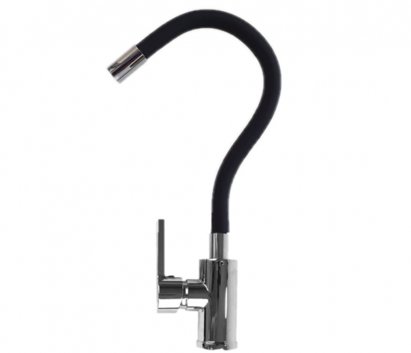 llave negra de cocina fidic flexible goma silicona cromada laton envio gratis retractil f9927 monomando