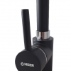 llave mezcladora de cocina economica meer monterrey mayoreo color negro mate cuello fijo MZM8111