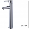 llave alta para baño acabado cromo meer cnx griferia para lavabo