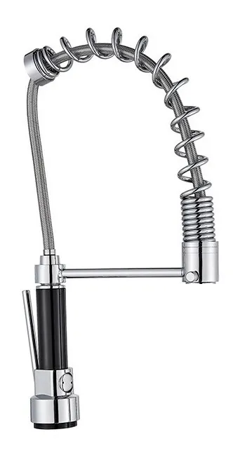 llave monomando mezcladora mzm8110f meer para cocina cromo alta 
