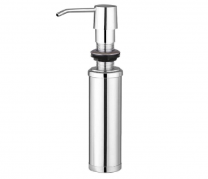 dispensador de jabon para cocina cromo oferta empotrable push vaso acero inoxidable