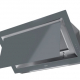 DLV 98660 TRL ST Campana de pared decorativa para instalación en pared de 90 cm 112930046