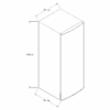 Refrigerador Acros ARP07TXLT biscuit 6.92 ft³ 127V monterrey electrodomésticos y linea blanca