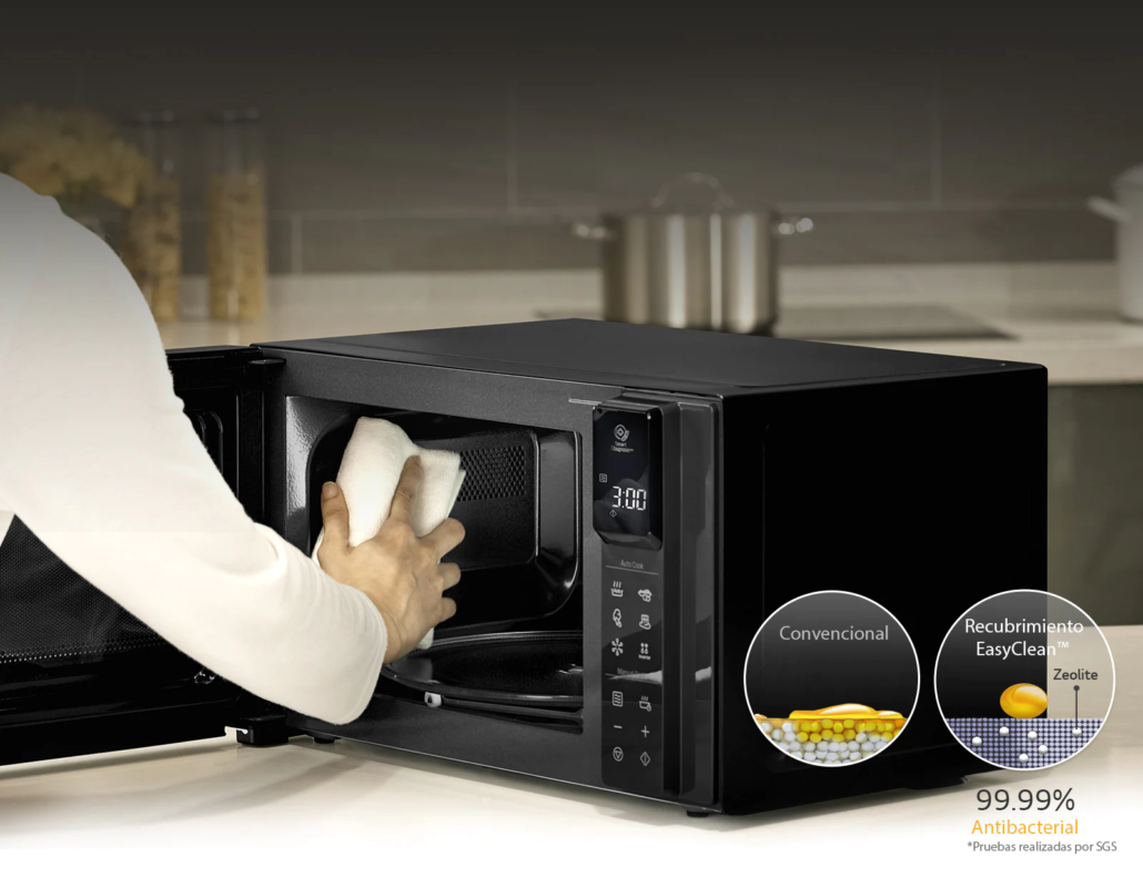 Horno de Microondas NeoChef™ 1.5 pies³ Negro con EasyClean™ y Smart Diagnosis en oferta