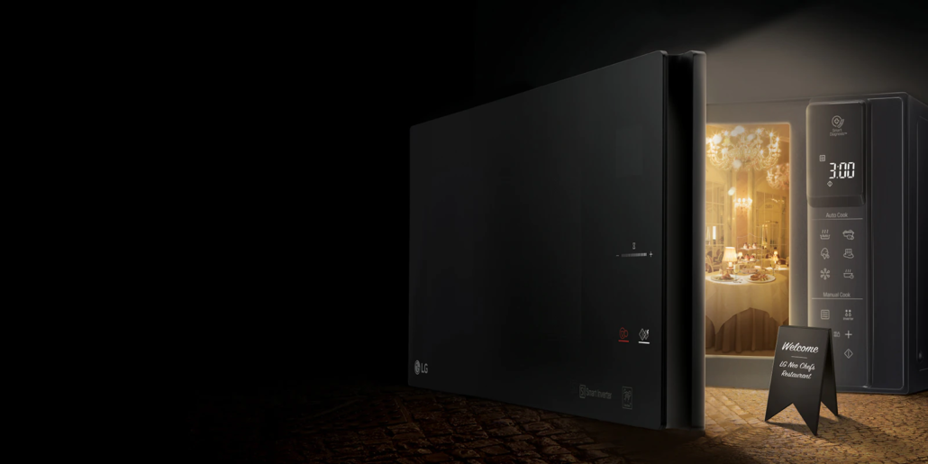 Horno de Microondas NeoChef™ 1.5 pies³ Negro con EasyClean™ y Smart Diagnosis en oferta