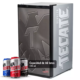 frigobar tecate 3.2 pies con congelador acero edicion especial