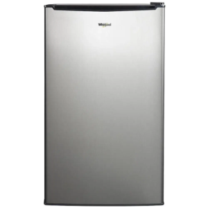 WS4515S Frigobar 4ft de acero con congelador Whirlpool